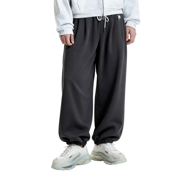 Dark Gray Loose Sweatpants