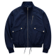 Navy Blue Lightweight Bomber Jacket