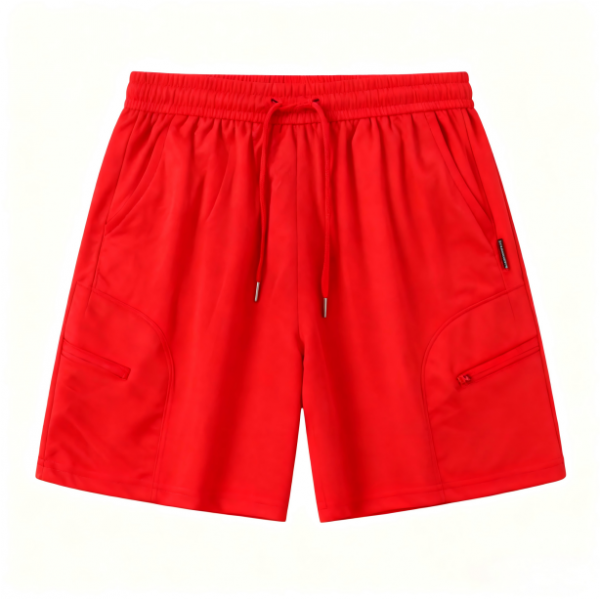 Red Active Shorts